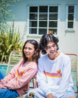 フロントラインプリント長袖Tシャツ