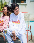 フロントラインプリント長袖Tシャツ