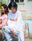フロントラインプリント長袖Tシャツ