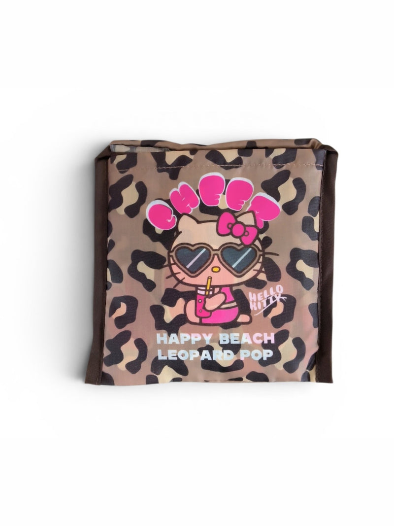 KITTY エコバッグ 日焼けLEOPARD - BR