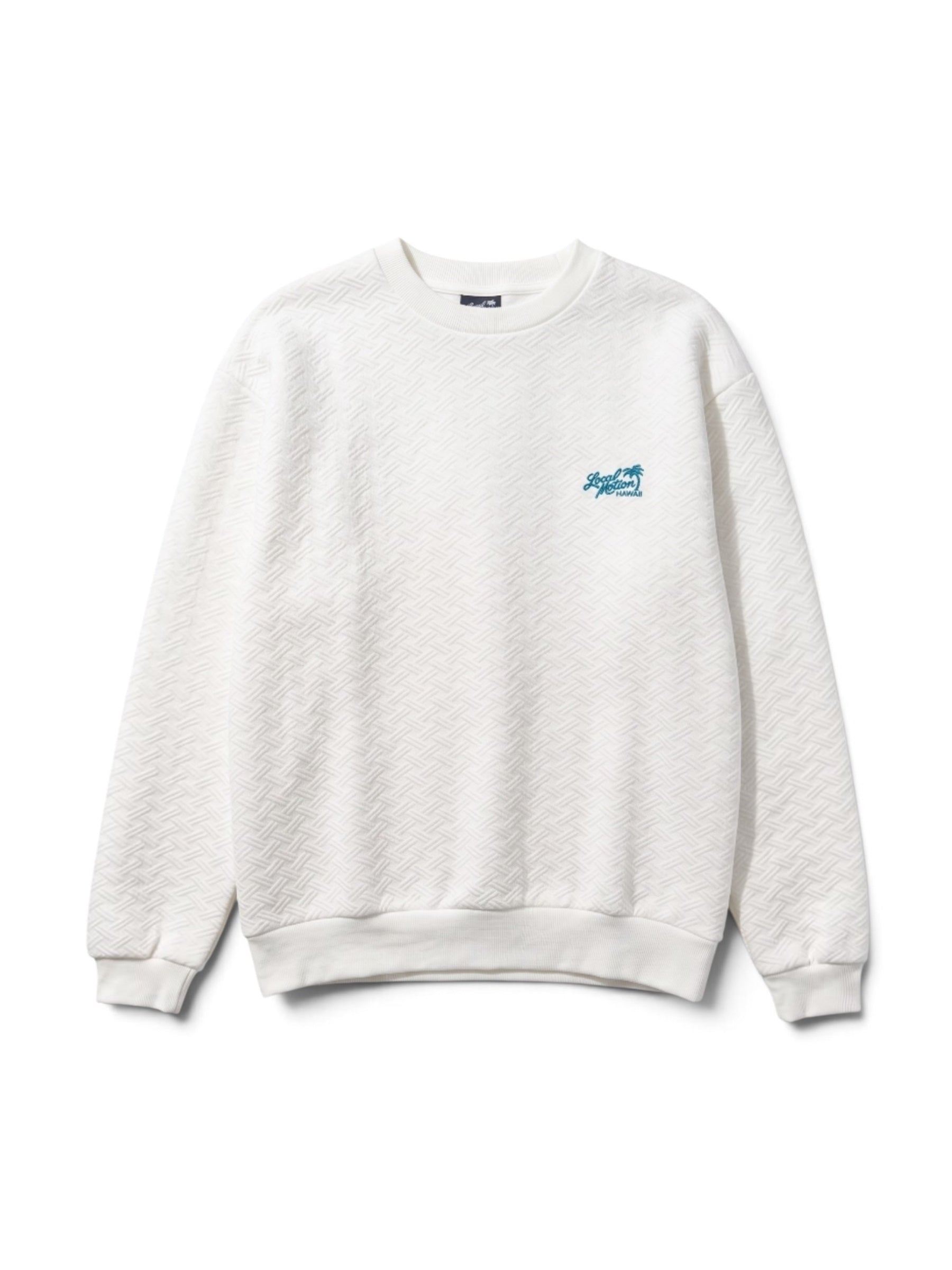 フクレジャガード長袖Tシャツ - WHT