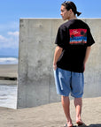アニバーサリーサンセットTシャツ - BLK