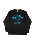 アロハアーチ長袖Tシャツ -  BLK
