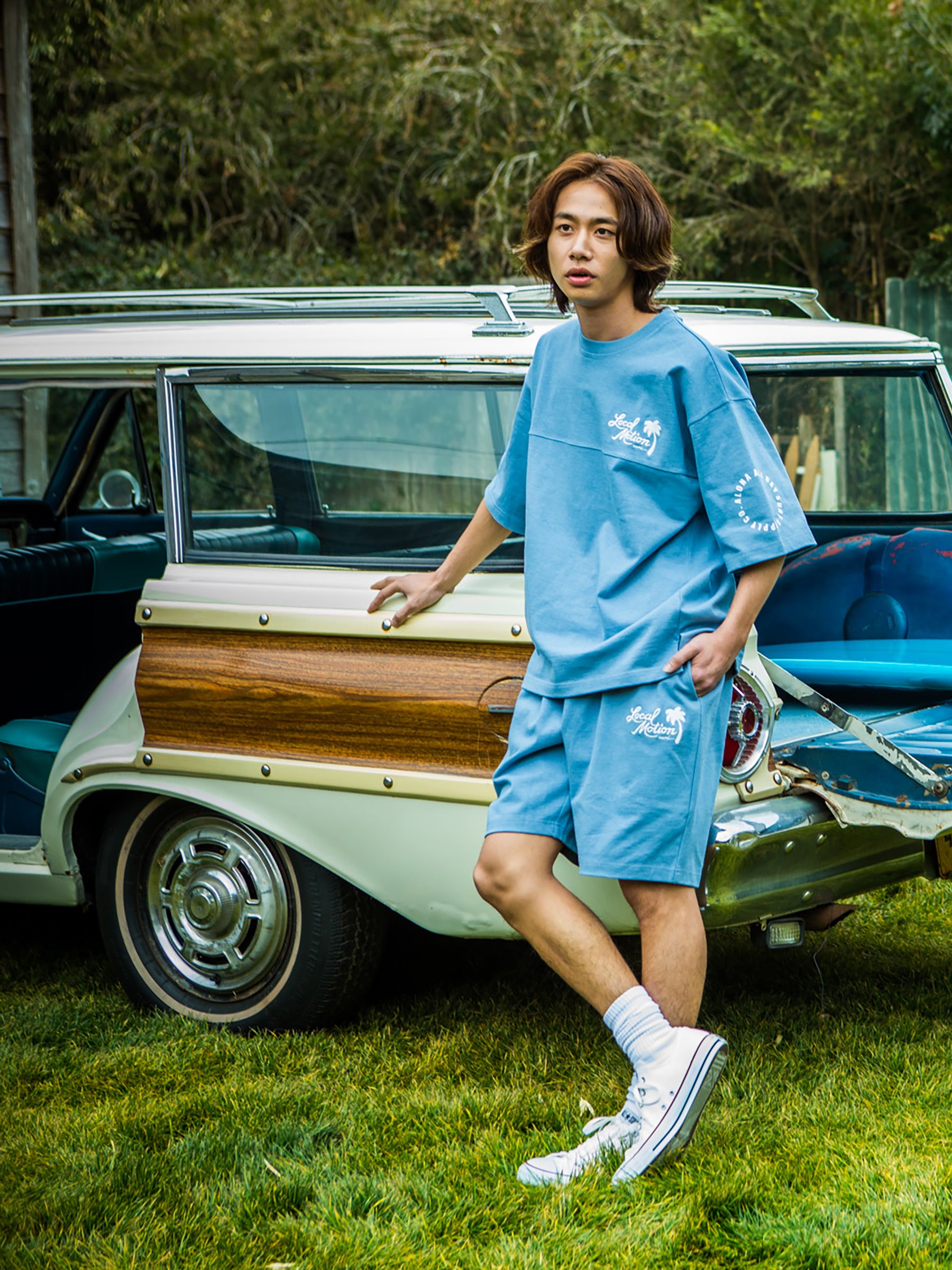 ヘビーオンスショートパンツ - SBLU – ローカルモーション公式