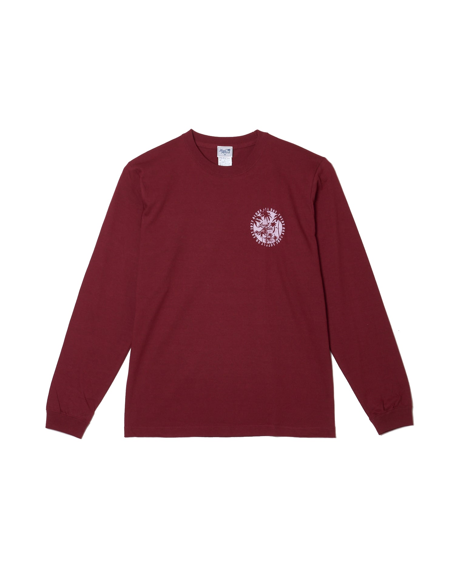 パームサークル長袖Tシャツ