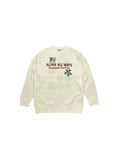 ATTACHING FABRIC SWEATSHIRT
