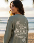 チェーン刺繍ロングTシャツ - PKHA