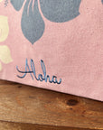 刺繍ALOHA トート - PNK