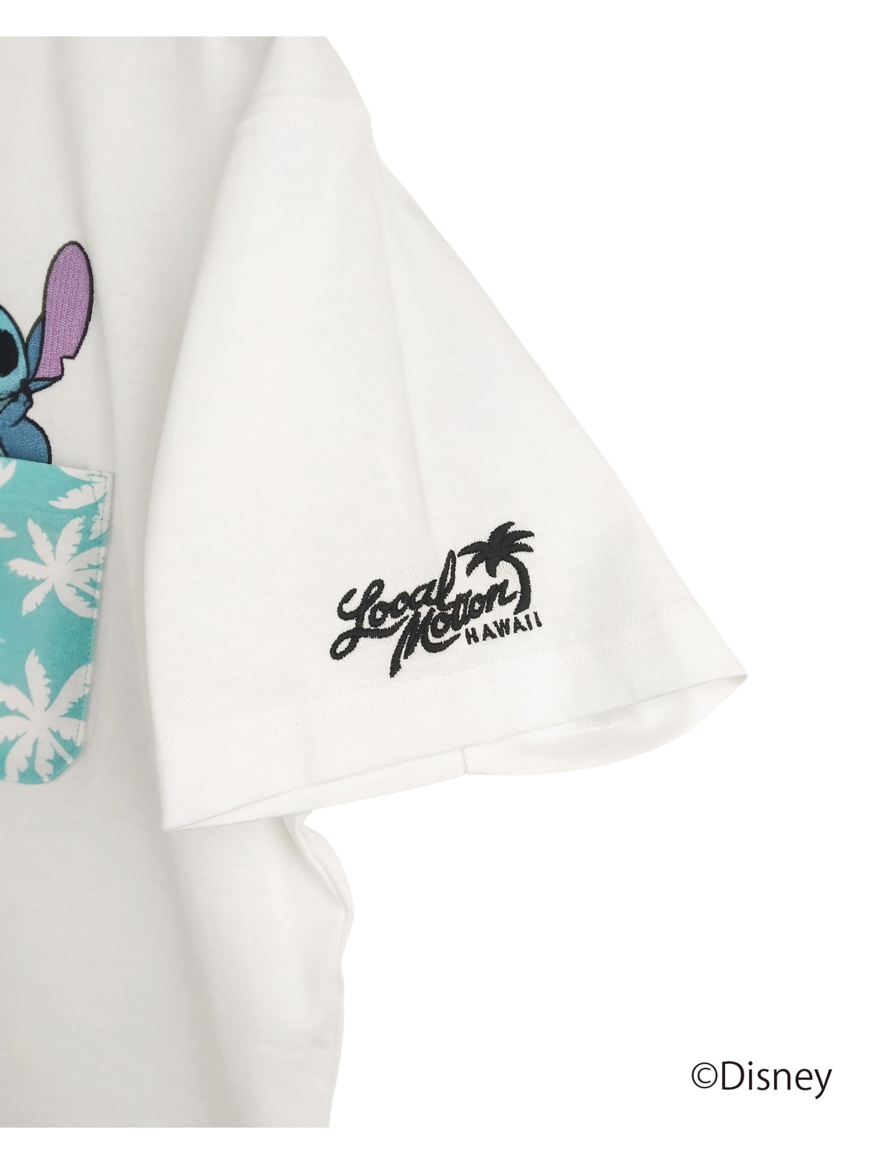 スティッチ刺繍ポケットTシャツ – ローカルモーション公式オンライン