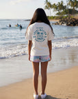 ロコモーションサーフクラブTシャツ - WHT