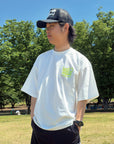 ネオロゴハイブリッドTシャツ - WHT