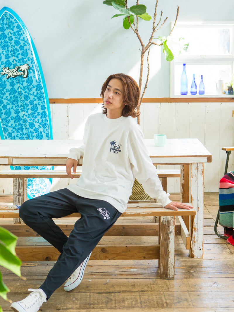 チェーン刺繍ロングTシャツ - VWHT