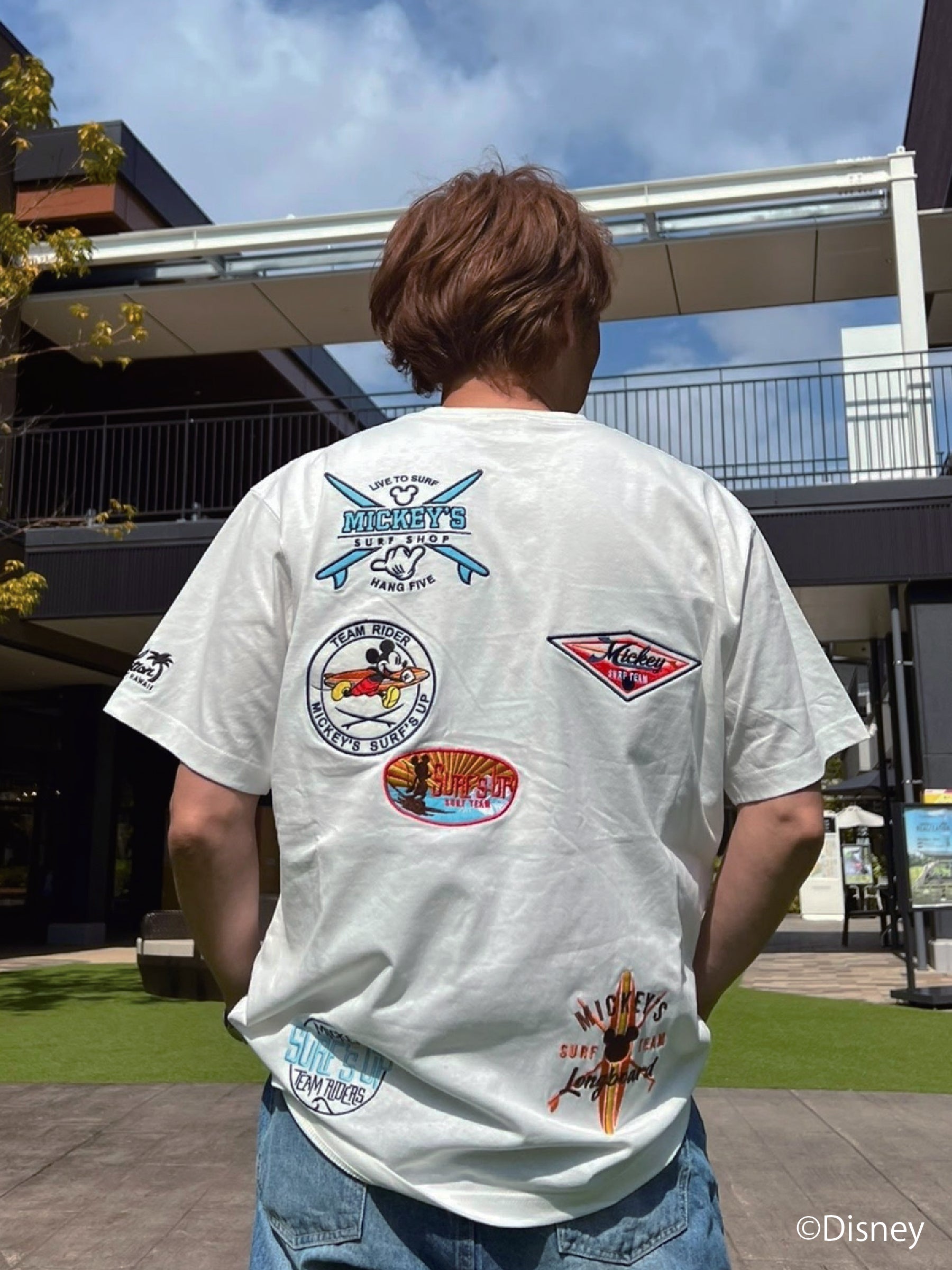 ミッキー ワッペン刺繍Tシャツ – ローカルモーション公式オンライン