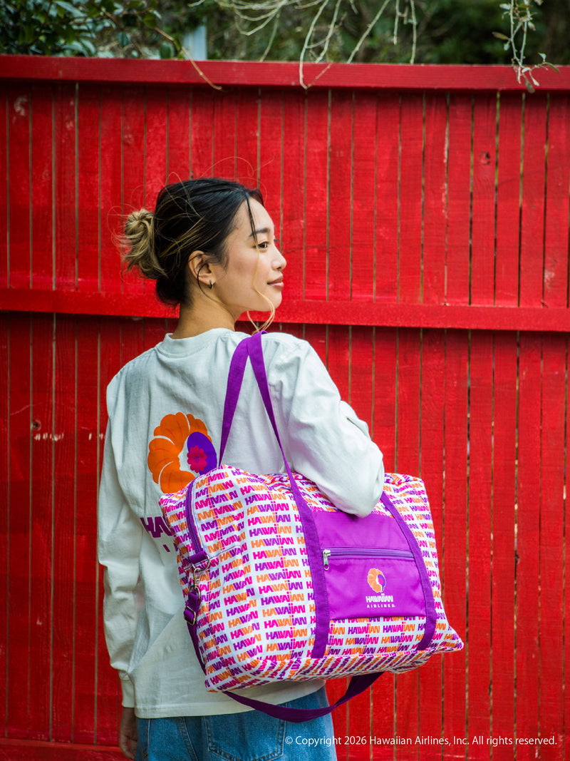 【予約商品】ハワイアン航空　トラベルバッグ