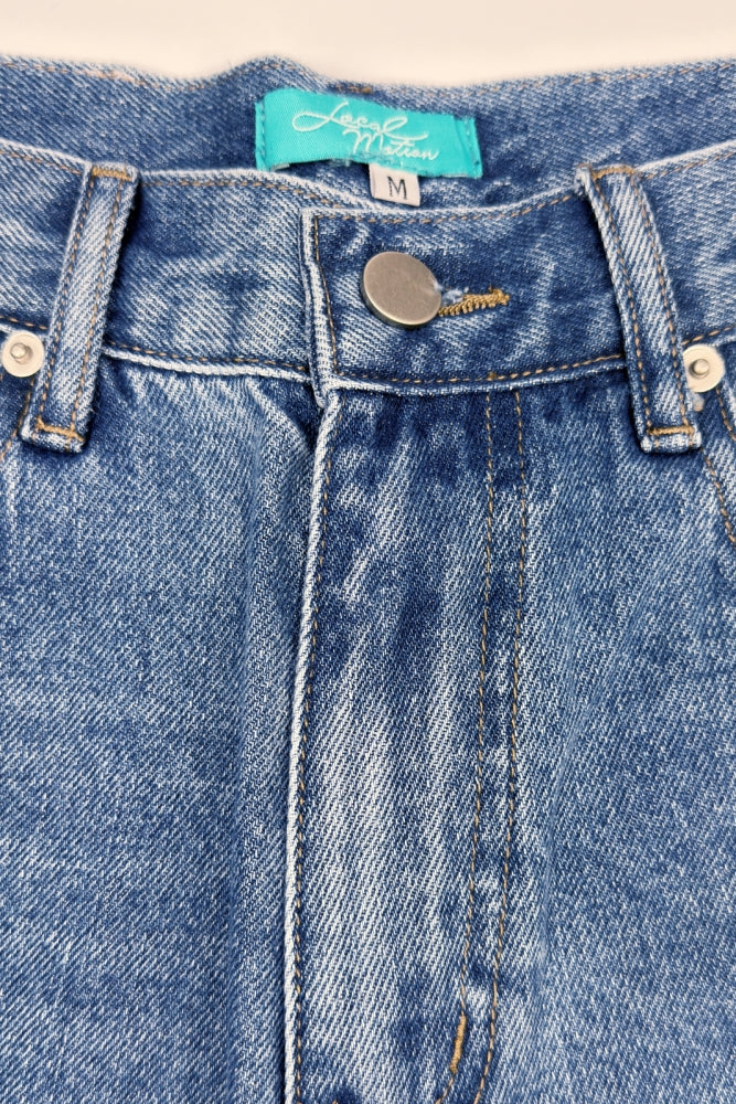 LOOSE STRAIGHT DENIM