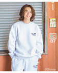 スティッチ刺繍スウェット - SIL