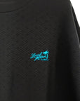 フクレジャガード長袖Tシャツ - BLK