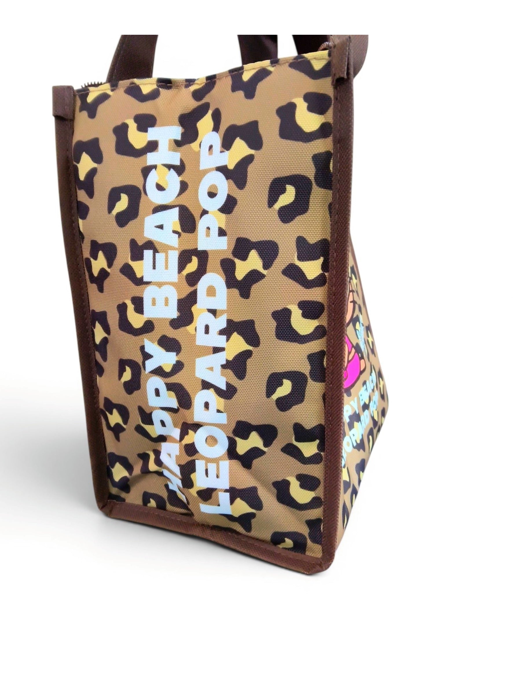 KITTY 三角保冷バッグ 日焼けLEOPARD - BR