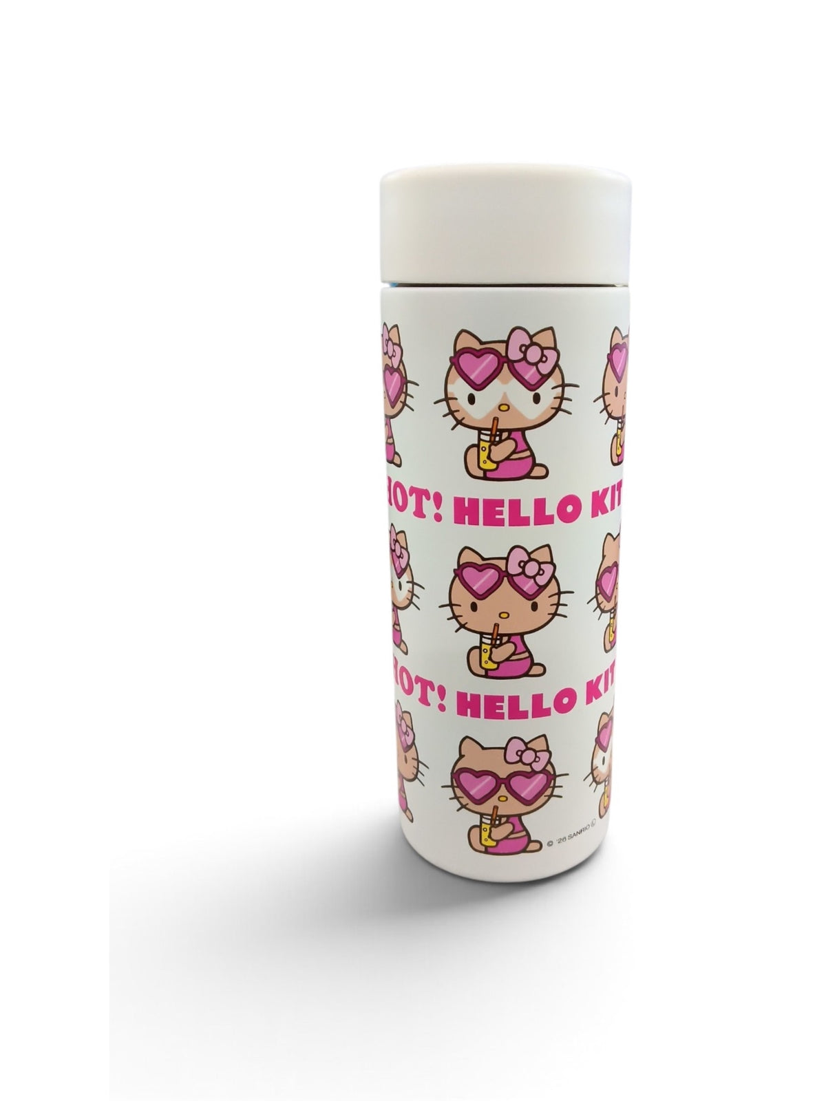 KITTY ステンレスボトル 350ml パターン - WH