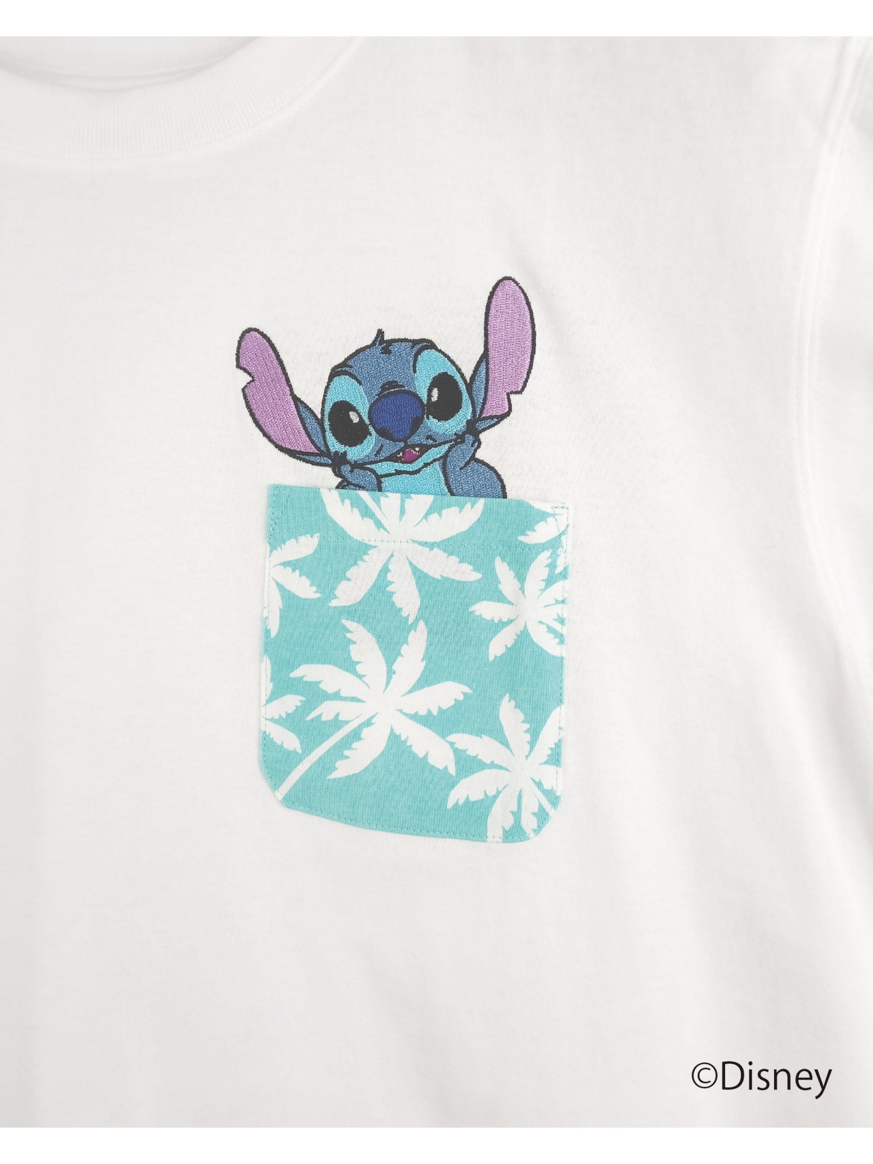 スティッチ刺繍ポケットTシャツ – ローカルモーション公式オンライン
