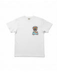 バス柄切リ貼リワッペンTシャツ