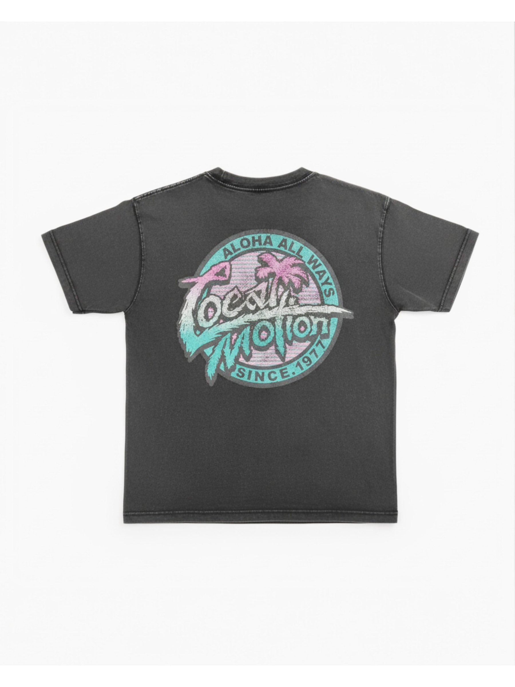 パウダーブリーチTシャツ - BLK