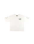 ヘビーオンスフットボールTシャツ - WHT