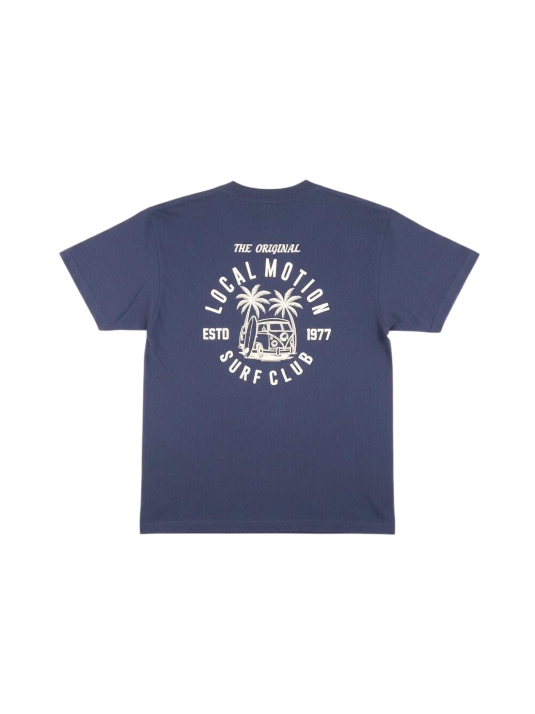 ロコモーションサーフクラブTシャツ - NVY