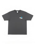 ステッチ＆ロゴプリントTシャツ - CHA
