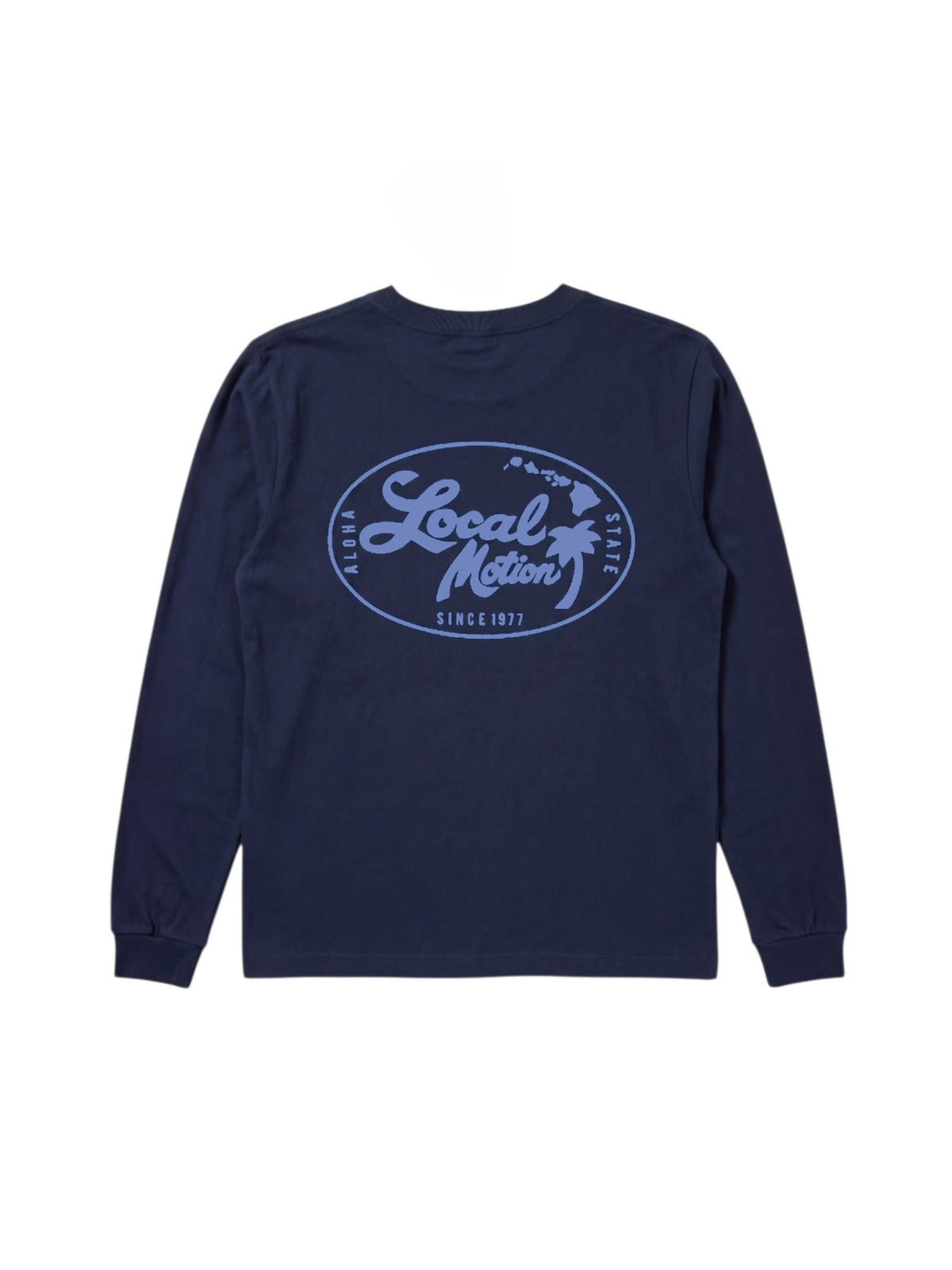 ニューオーバル 長袖Tシャツ -  NVY