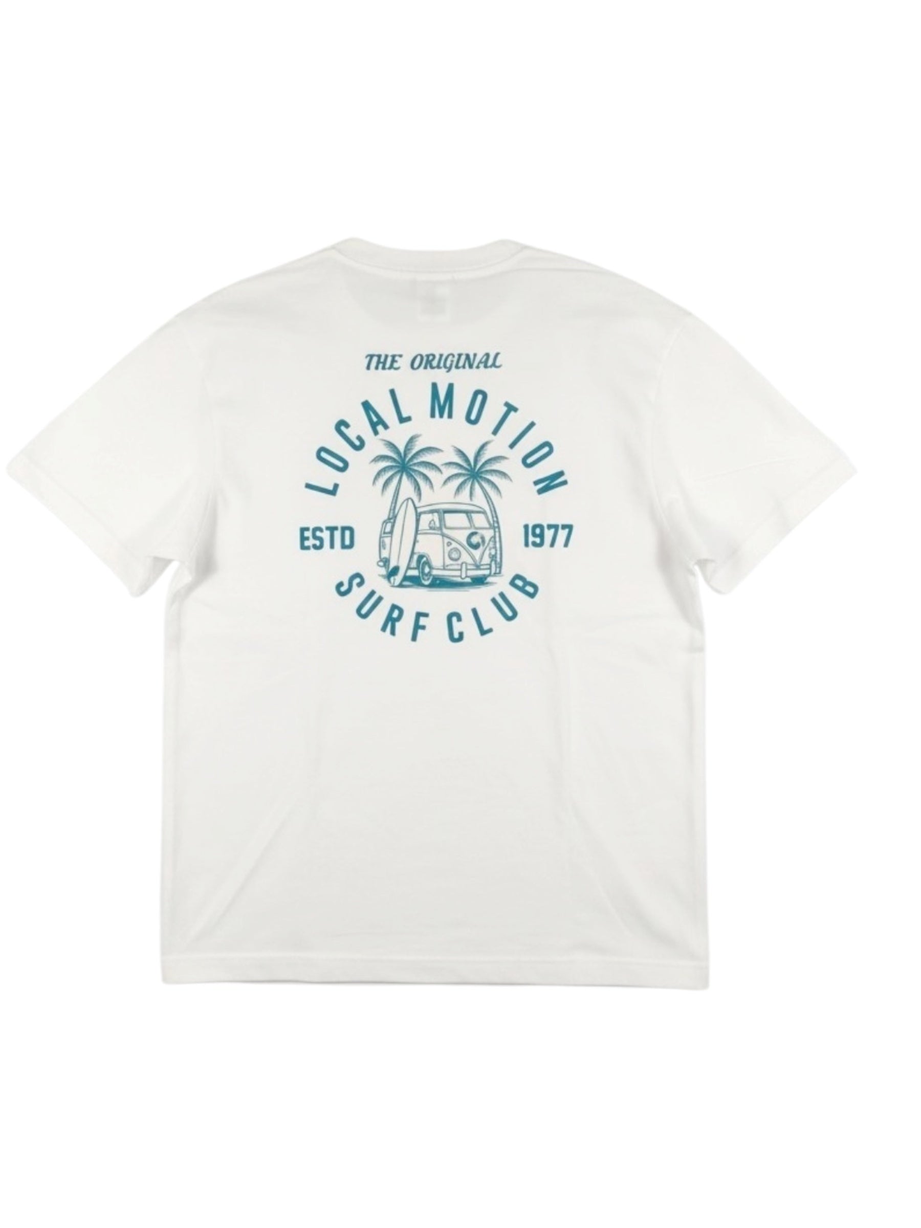 ロコモーションサーフクラブTシャツ - WHT
