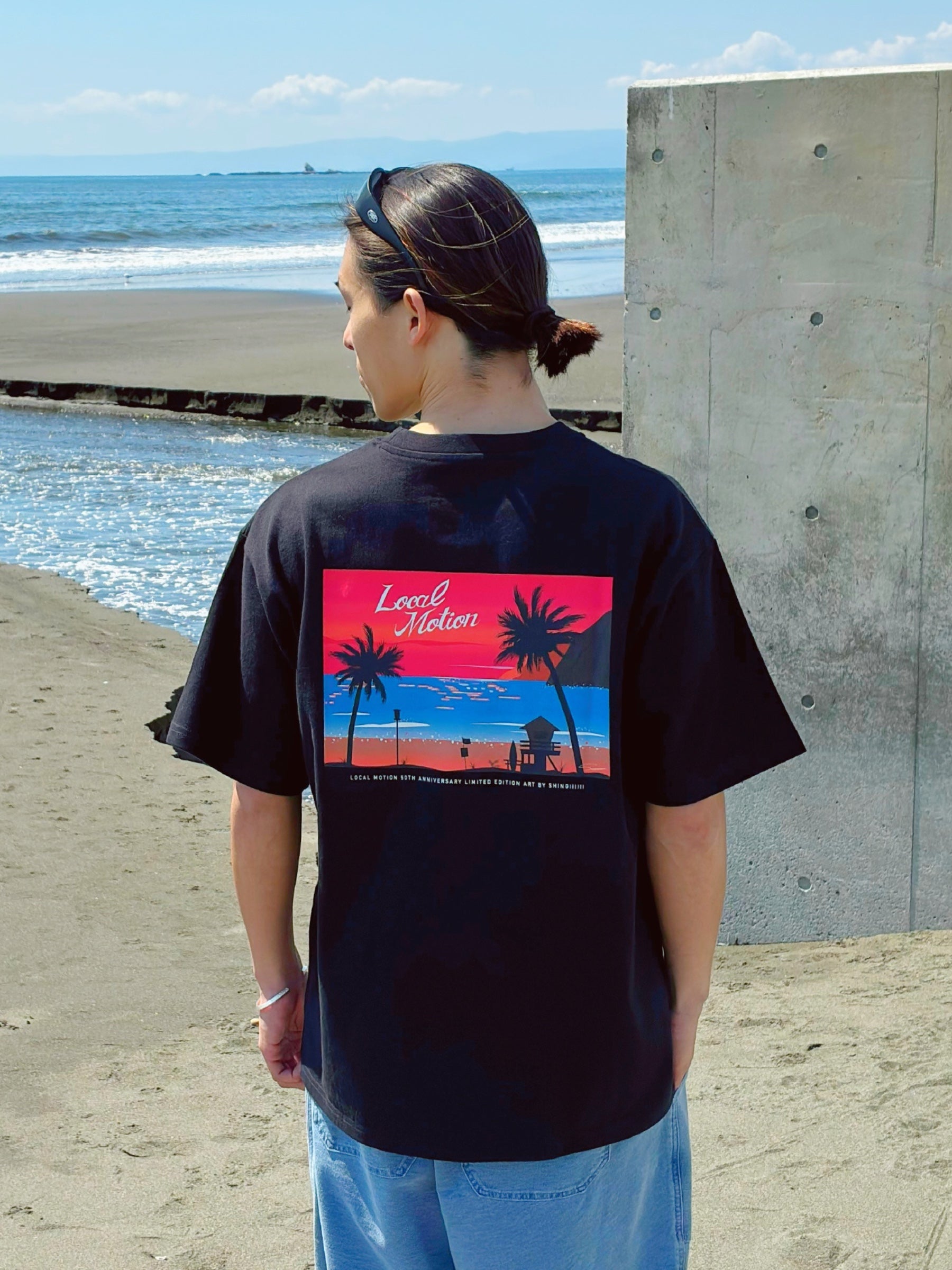アニバーサリーサンセットTシャツ - BLK