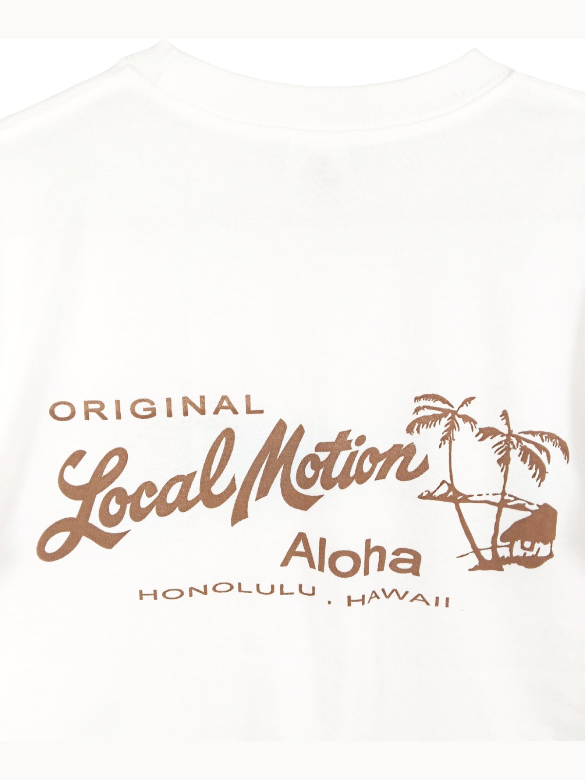 アロハタグ 長袖Tシャツ -  WHT
