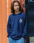 アロハハワイサークル刺繍ロングTシャツ - KNVY