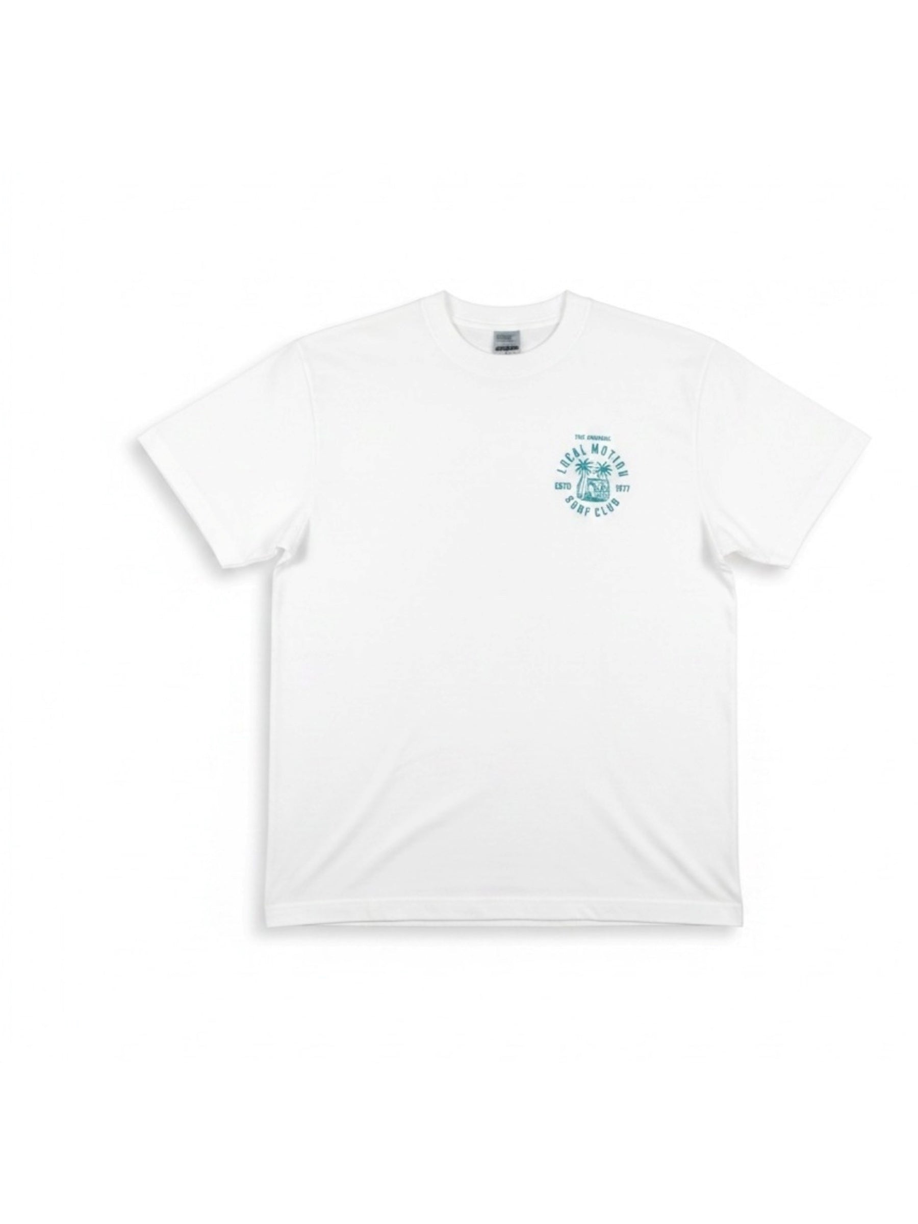 ロコモーションサーフクラブTシャツ - WHT