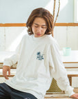 チェーン刺繍ロングTシャツ - VWHT
