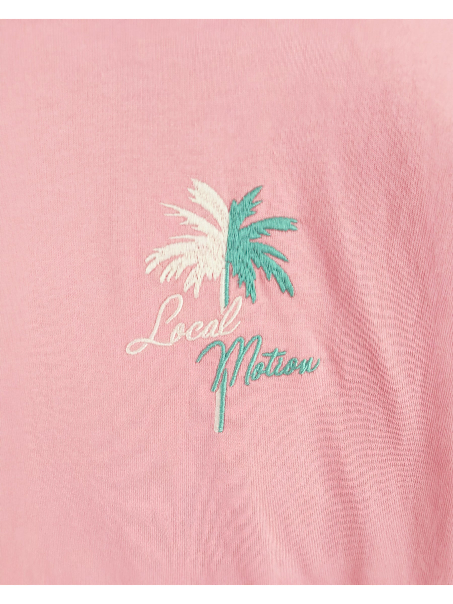 パームツリー柄チェーン刺繍Tシャツ – ローカルモーション公式
