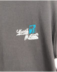 ステッチ＆ロゴプリントTシャツ - CHA