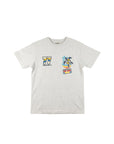 ホヌ柄切リ貼リワッペンTシャツ