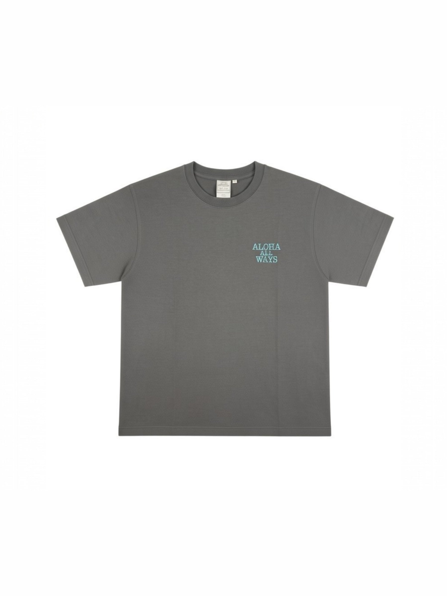 ハイビスカス刺繍スラブTシャツ - GRY – ローカルモーション公式