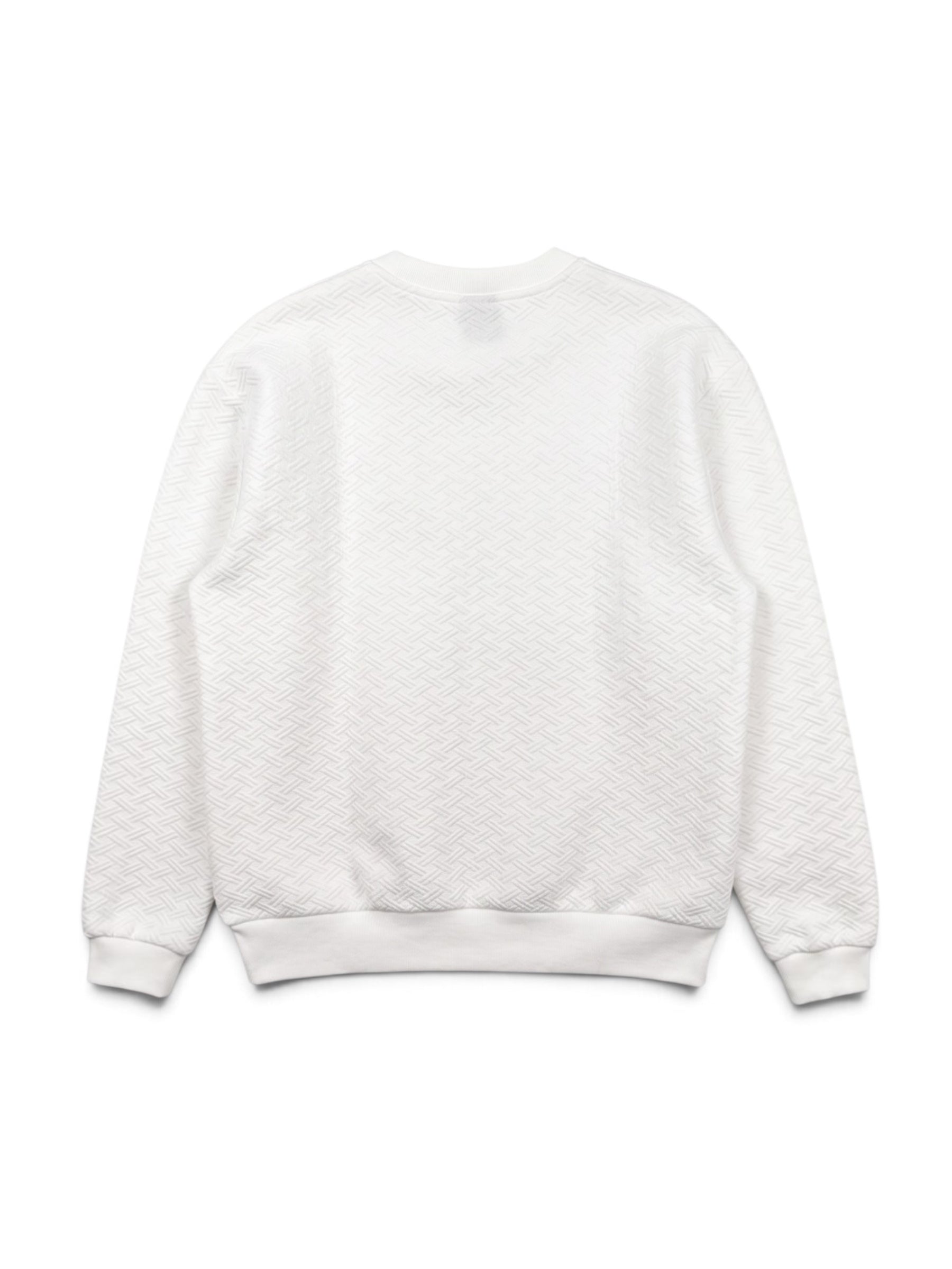 フクレジャガード長袖Tシャツ - WHT