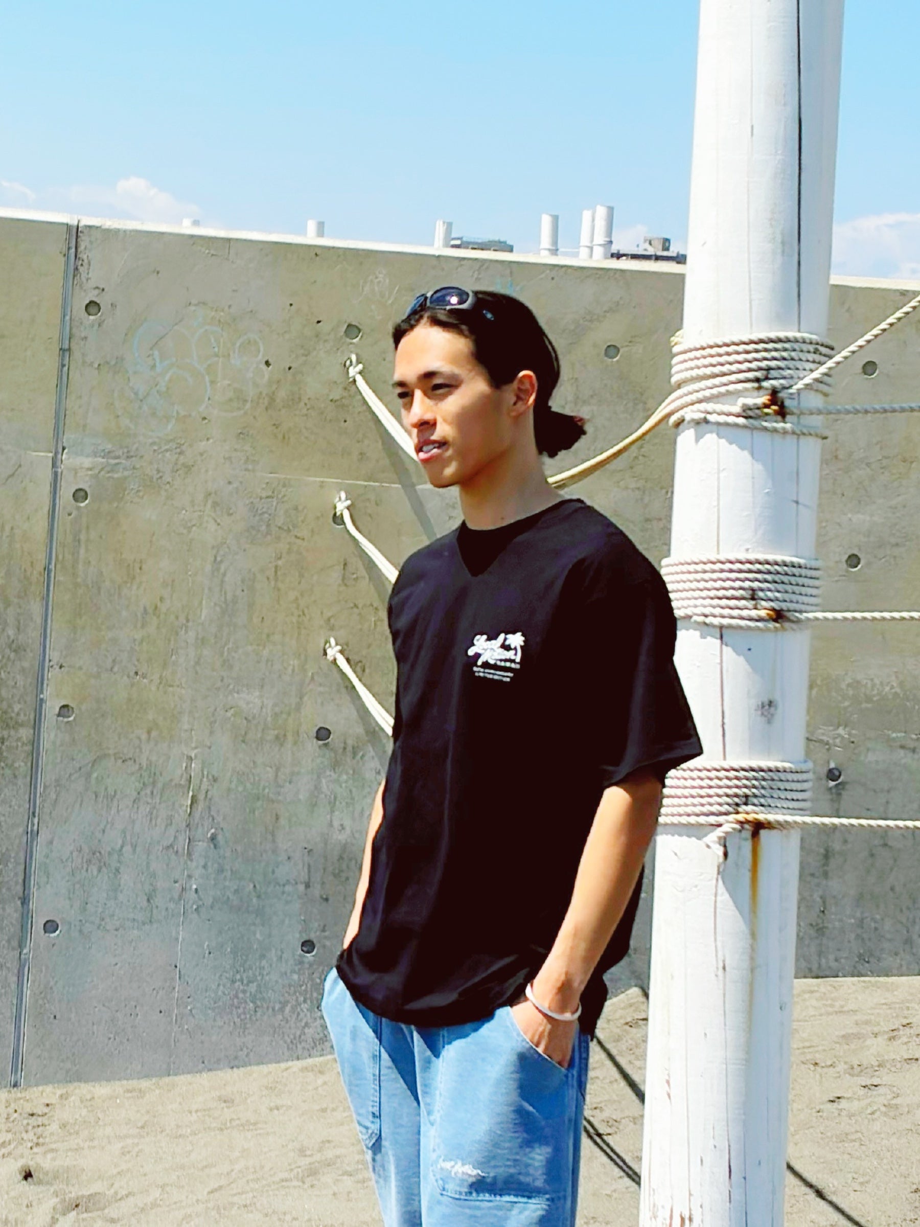 アニバーサリーサンセットTシャツ - BLK