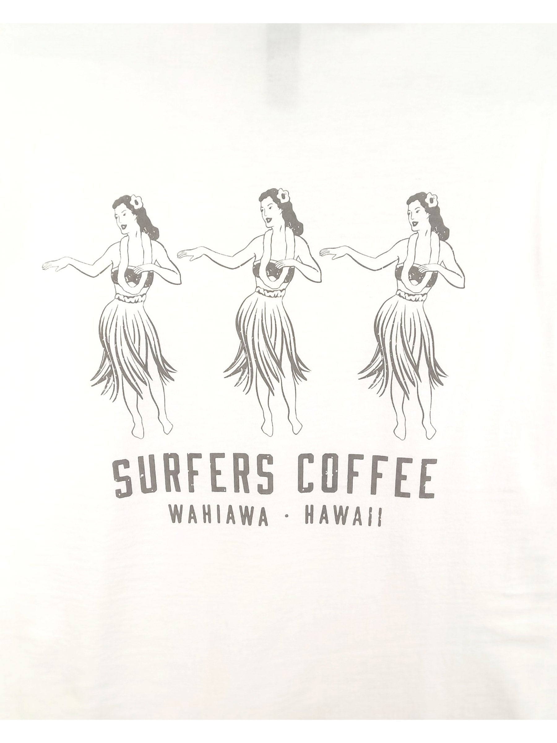 SURFERS COFFEExLOCALMOTION Tシャツ フラガール - WHT – ローカル