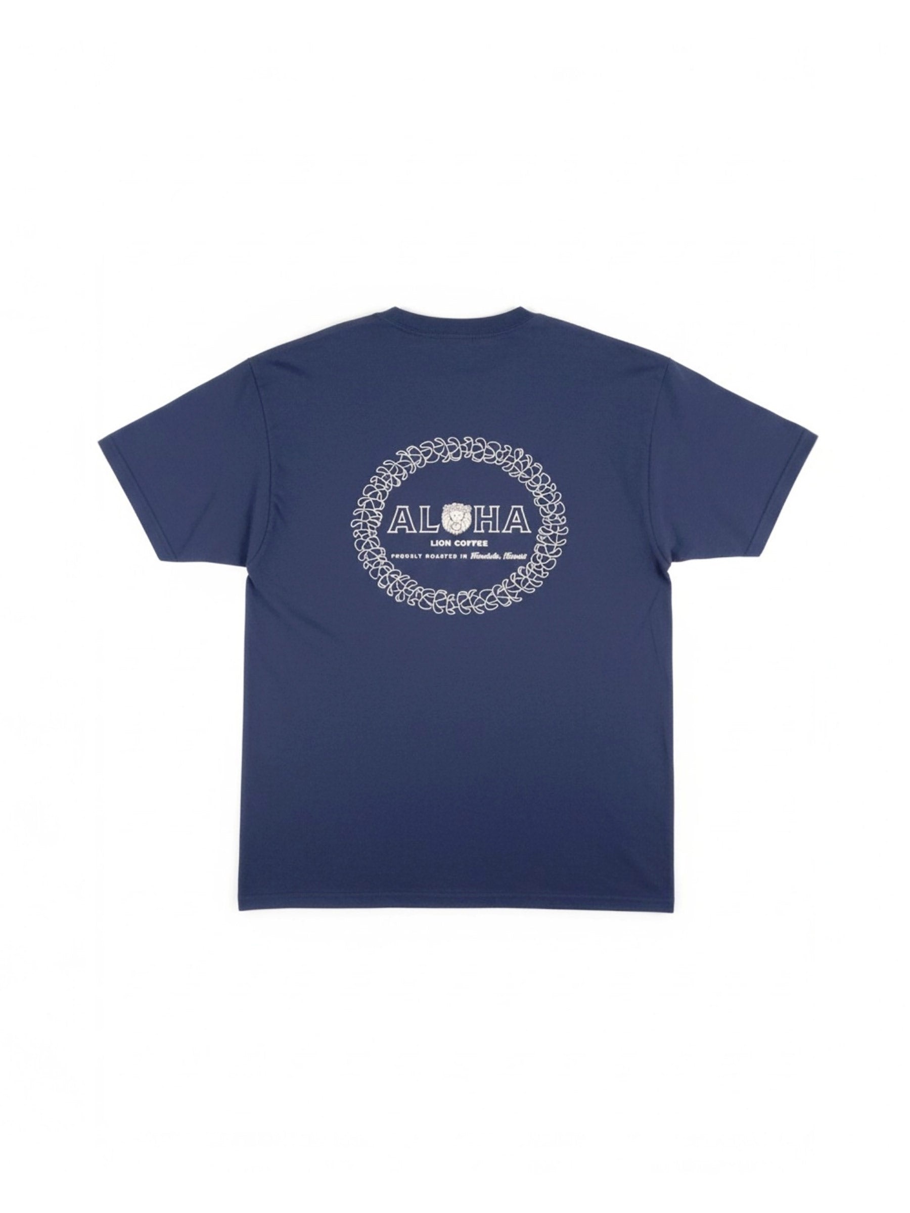 ライオンコーヒー別注Tシャツ ピカケ レイ - NVY – ローカルモーション