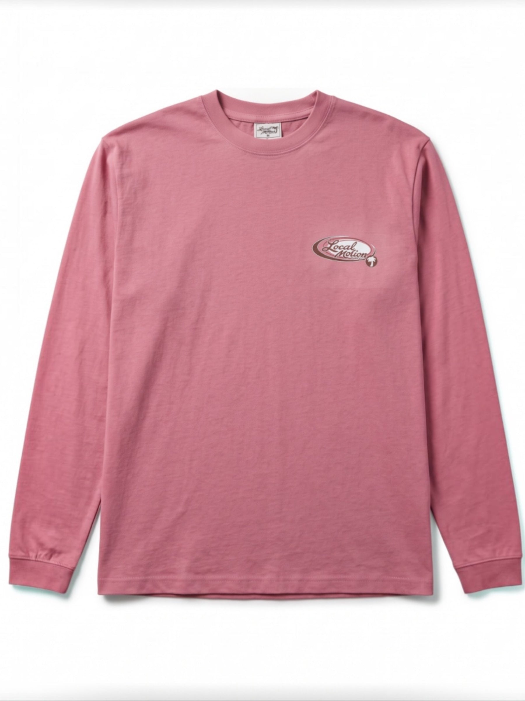 オーバルパームツリー長袖Tシャツ - PNK – ローカルモーション公式