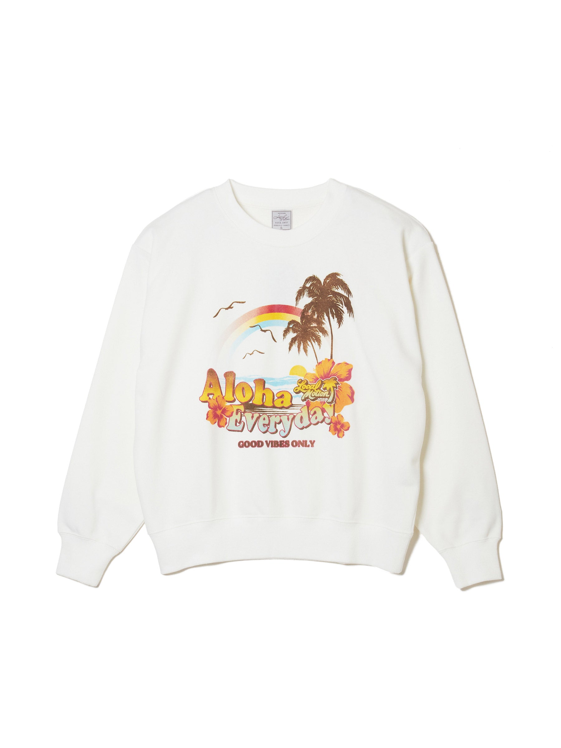 70%オフ】レインボーパームプリント スウェット – ローカルモーション