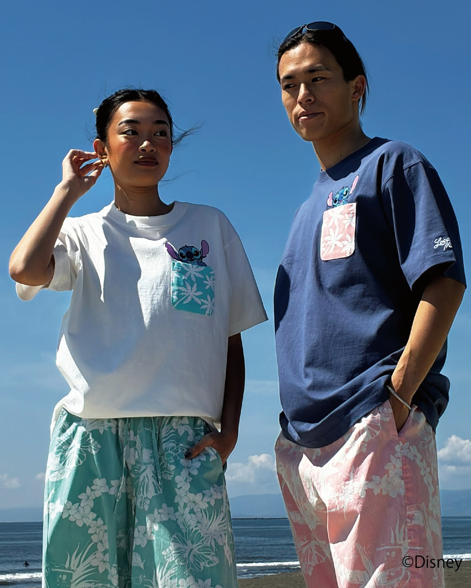スティッチ刺繍ポケットTシャツ – ローカルモーション公式オンライン