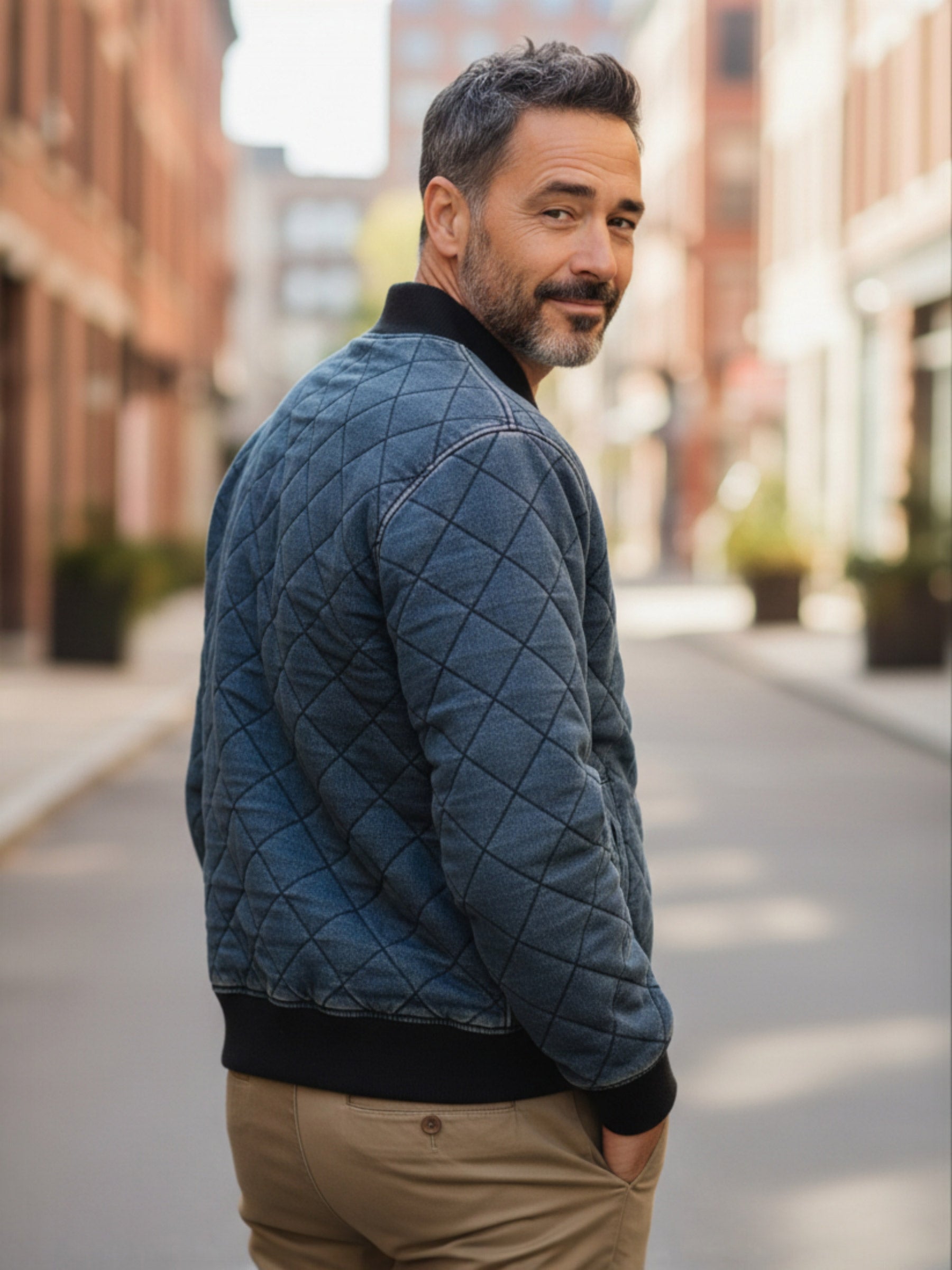 40%オフ】デニムキルトジャケット – ローカルモーション公式オンライン