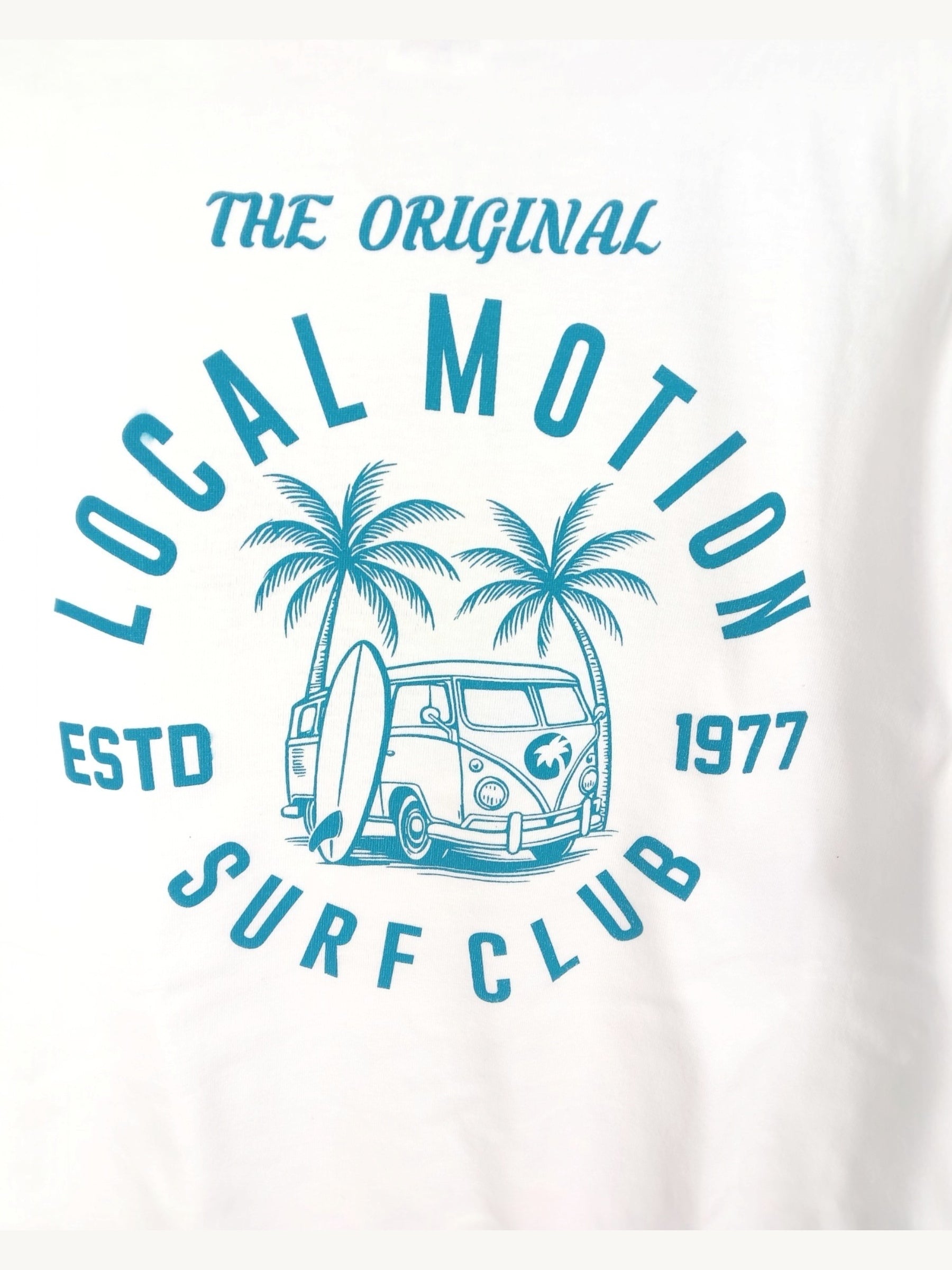 ローカルモーションサーフクラブTシャツ - WHT – ローカルモーション
