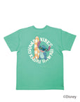 スティッチサークルプリントTシャツ